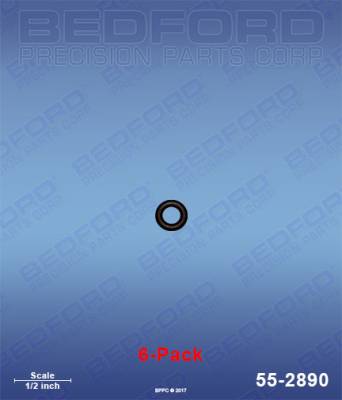 Bedford - BEDFORD - O-RINGS, SOLVENT RESISTANT (6-PACK) - 55-2890