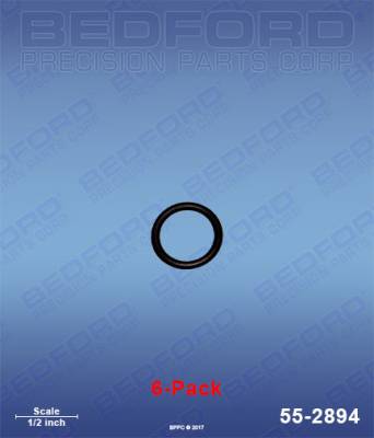 Bedford - BEDFORD - O-RINGS, SOLVENT RESISTANT (6-PACK) - 55-2894