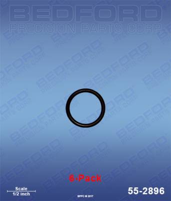 Bedford - BEDFORD - O-RINGS, SOLVENT RESISTANT (6-PACK) - 55-2896