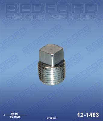 Bedford - BEDFORD - PLUG, 3/8" NPT - 12-1483