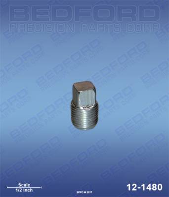 Bedford - BEDFORD - PLUG, 1/8" NPT - 12-1480