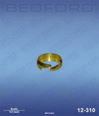 Bedford - BEDFORD - COMPRESSION RING FOR 1/4" HOSE FITTINGS - 12-310