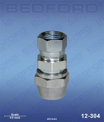 Bedford - BEDFORD - 1/4" HOSE FITTING X 1/4" NPS(F) - 12-304