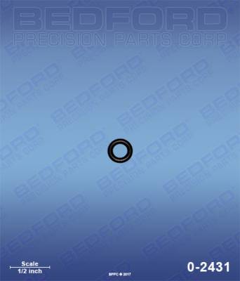 Bedford - BEDFORD - O-RING, SOLVENT RESISTANT - 0-2431