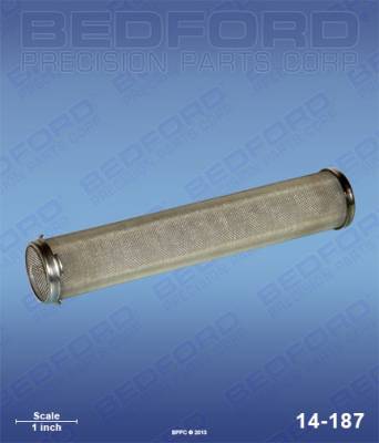 Bedford - BEDFORD - STRAINER, MANIFOLD FILTER - 200 MESH (LONG) - 14-187