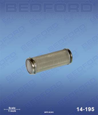 Bedford - BEDFORD - STRAINER, MANIFOLD FILTER - 200 MESH (SHORT) - 14-195