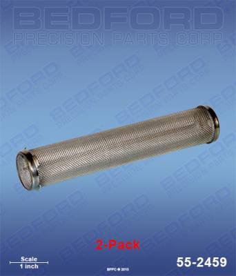 Bedford - BEDFORD - STRAINERS (2), MANIFOLD FILTER, 30 MESH, LONG - 55-2459