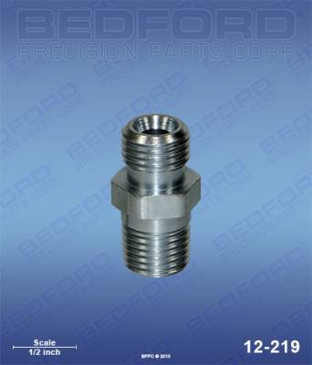 Bedford - BEDFORD - NIPPLE 1/4" NPT X 1/4" NPS - 12-219