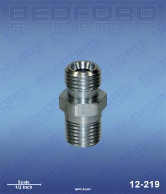 Bedford - BEDFORD - NIPPLE 1/4" NPT X 1/4" NPS - 12-219