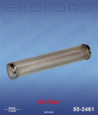 Bedford - BEDFORD - OUTLET FILTERS (25-PACK), 30 MESH, LONG - 55-2461