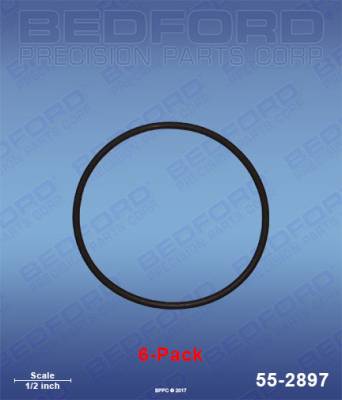 Bedford - BEDFORD - O-RINGS, SOLVENT RESISTANT (6-PACK) - 55-2897
