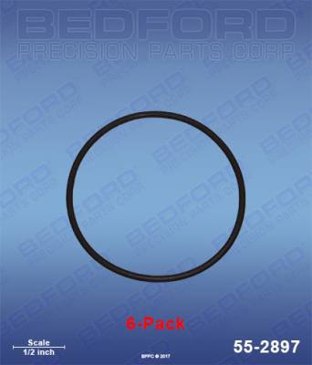 Bedford - BEDFORD - O-RINGS, SOLVENT RESISTANT (6-PACK) - 55-2897