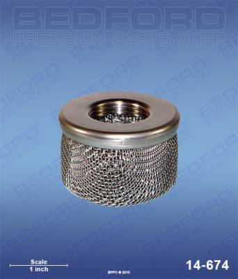 Bedford - BEDFORD - INLET STRAINER - 3/4" NPT THREAD - 14-674