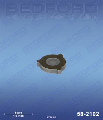 Bedford - Bedford - Outlet Valve - 440e, 447ex, 660ex, 690gx - 58-2102