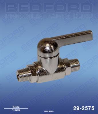 Bedford - BEDFORD - BALL VALVE, 1/4" NPT X 1/4" NPT, 250 PSI - 29-2575