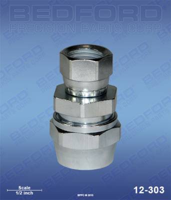 Bedford - BEDFORD - 3/8" HOSE FITTING X 1/4" NPS(F) - 12-303