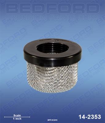 Bedford - BEDFORD - Inlet Strainer - 1" NPT (Nylon Cap) - 14-2353