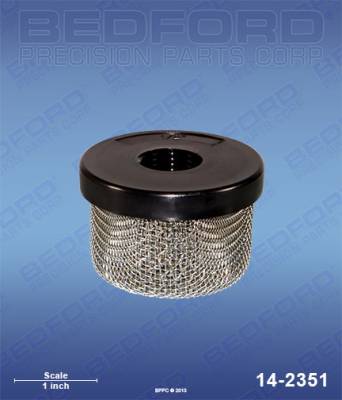 Bedford - BEDFORD - Inlet Strainer - 1/2" NPT (Nylon Cap) - 14-2351