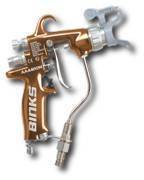 Binks - BINKS - AA4400M HVLP FLAT TIP GUN - 0909-4400-HF0000