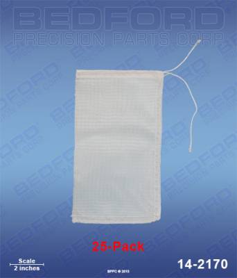 Bedford - BEDFORD - FILTER BAGS (25-PACK) - 14-2170