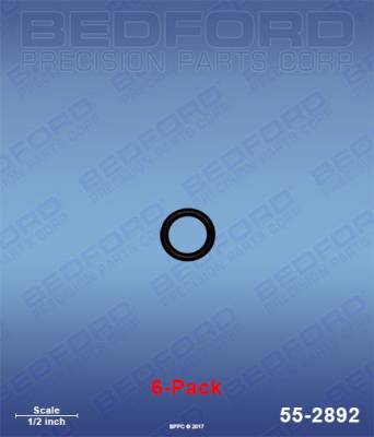 Bedford - BEDFORD - O-RINGS, SOLVENT RESISTANT (6-PACK) - 55-2892