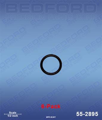 Bedford - BEDFORD - O-RINGS, SOLVENT RESISTANT (6-PACK) - 55-2895