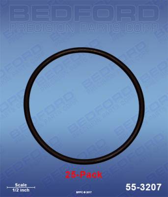 Bedford - BEDFORD - O-Rings, Solvent Resistant, 25-Pack - 55-3207