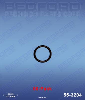 Bedford - BEDFORD - O-Rings, Solvent Resistant, 50-Pack - 55-3204