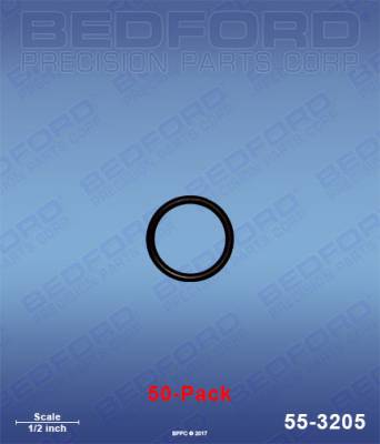 Bedford - BEDFORD - O-Rings, Solvent Resistant, 50-Pack - 55-3205