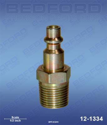 Bedford - BEDFORD - QUICK DISCONNECT PLUG 3/8" NPT(M) - 12-1334