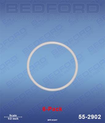 Bedford - BEDFORD - TEFLON O-RINGS (6-PACK) - 55-2902