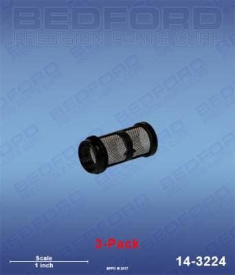 Bedford - BEDFORD - Filters, 60 Mesh (3-Pack) - ProShot, TrueCoat - 55-3224