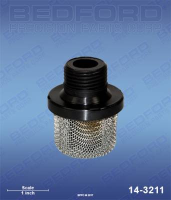 Bedford - BEDFORD - Inlet Strainer - 3/4"GH(m) Thread, 16 Mesh - 14-3211