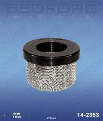 BEDFORD - INLET STRAINER - 1" NPT (NYLON CAP) - 81072P