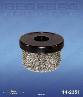 BEDFORD - INLET STRAINER - 1/2" NPT (NYLON CAP) - 81073P