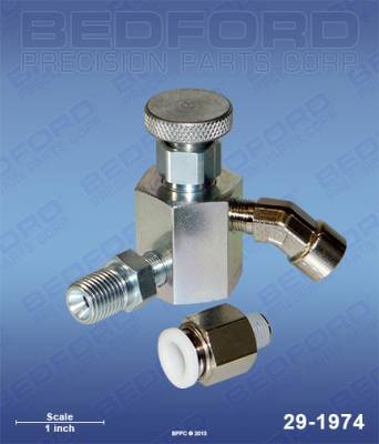 BEDFORD - DRAIN VALVE (THUMB SCREW TYPE) - 29-1974