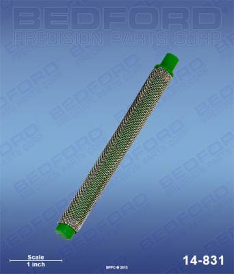 Bedford - Gun Filter, 30 Mesh, Coarse (Green) - 14-831