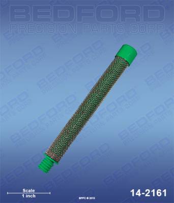 Bedford - Gun Filter, 30 Mesh, Green - 14-2161