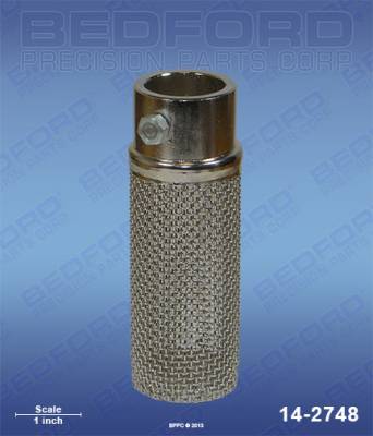 Bedford - Inlet Strainer, for 1-1/4" Suction Tube - 14-2748