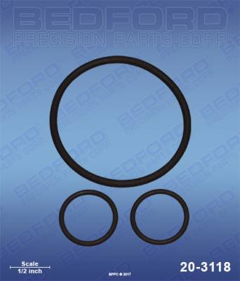 BEDFORD - O-RING KIT, SOLVENT RESISTANT - 20-3118