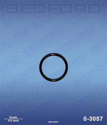 BEDFORD - O-RING, SOLVENT RESISTANT - 0-3057