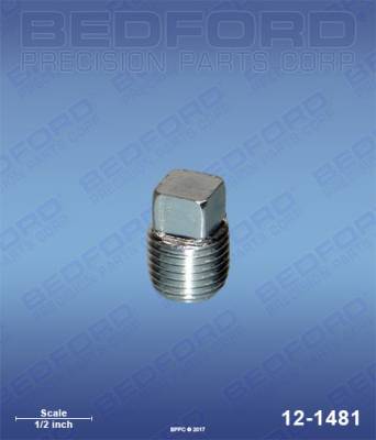 BEDFORD - PLUG, 1/4" NPT - 12-1481