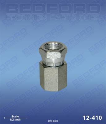 BEDFORD - SWIVEL ADAPTER 1/8" NPT(F) X 1/8" NPS(F) - 12-410